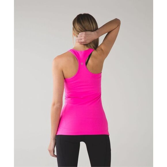 Lululemon Cool Racerback In Raspberry Glo Light Size 4 - Picture 1 of 8